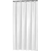 Image de Sealskin Madeira, Rideau de douche, Polyester, Blanc