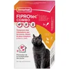 Image de Beaphar   FIPROTEC Combo Solution Spot-on pour Chats et furets (>1kg) au Fipronil et (S)-Méthoprène dosés à 50 mg/60 MG   Agit Contre puces, tiques et poux broyeurs   3 pipettes de 0,5 ML