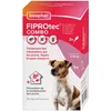 Image de Beaphar   FIPROTEC Combo Solution Spot-on pour Petits Chiens (2-10 kg) au Fipronil et (S)-Méthoprène dosés à 67 mg/60,3 MG   Agit Contre puces, tiques et poux broyeurs   3 pipettes de 0,67 ML
