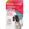 Image de Beaphar   FIPROTEC Combo Solution Spot-on pour Chiens Moyens (10-20 kg) au Fipronil + (S)-Méthoprène dosés à 134 mg/120,6 MG   Agit Contre puces, tiques et poux broyeurs   3 pipettes de 1,34 ML