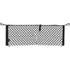 Image de BLACK+DECKER Filet Rangement Coffre de Voiture - Filet Coffre Voiture Universel - Rangement Voiture 125 x 30 cm - Inclus 2 Crochets pour l'Ancrage - Facile à Ranger - Nylon - Noir