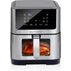 Image de alpina Air Fryer XXL - Friteuse Sans Huile 8L - Friteuse Electrique Température Réglable 80-200°C - Friteuse à Air Minuterie 120 Min - 1800W - Écran Digital