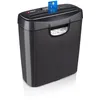 Image de Alpina Destructeur de Documents Papier   Broyeur Papier pour Maison et Bureau   Destructeur de Papier Détruit Cartes Bancaires   Déchiquetez 6 Feuilles A4 - Bac 10L   190W Puissance   Noir