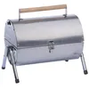 Image de alpina Barbecue Charbon de Bois - BBQ portable avec Pieds Pliables - Barbecue Camping avec Ventilation et Clip de Fermeture 38 x 30 x 19 cm - Acier Inoxydable