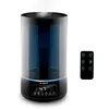 Image de alpina Humidificateur d'Air Chambre - 4.3L - Humidificateur Ultrasonic Mist - Humidificateur Plantes d'intérieur - Diffuseur avec Timer - Aromathérapie - Veilleuse - Télécommande - Noir