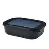 Image de Bol multifonction rectangulaire Cirqula 1000 ml Nordic Black Mepal