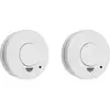 Image de Smartwares FSM-11512 Détecteur de fumée jeu de 2 autonomie 5 ans à pile(s) (Ø x H) 100 mm x 35 mm