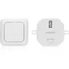 Image de Smartwares Kit domotique Plug et Connect - Pour éclairage sans fil jusqu'à 1 000 W - Module encastrable et interrupteur SH4-99564 - Blanc