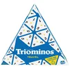 Image de Goliath - Triominos Travel - Format Pour Voyages - Jeu de Stratégie - Jeu de Société Traditionnel - A Jouer en Famille ou entre Amis - De 2 à 4 Joueurs - A Partir de 6 Ans, Voyage Boîte Triangle, 21,6 x 5 x 18,8 cm
