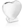 Image de Zilverstad 7280261 Tirelire en Forme de coeur avec Fond: 9 cm x 4 cm x 9 cm-ternissement Argenté