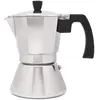 Image de Leopold Vienna LV113009 Machine à café Manuelle Cafetière à Moka 0,31 L Argent