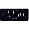 Image de Lenco CR-18 Radio-réveil FM FM fonction réveil blanc
