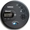 Image de Lenco CD-300 - Lecteur CD Portable Walkman - Bluetooth - Fonction MP3 - Antichoc - 2 Batteries 2000 mAh - Casque - Câble de Charge Micro USB - Noir