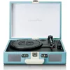 Image de Tourne-Disque Classic Phono by Lenco TT-110 - Tourne-Disque - 33, 45 et 78 RPM - Bluetooth - Transmission par Courroie - 2 Haut-parleurs - AUX-in, RCA-Out, 3,5 mm - Bleu/Blanc