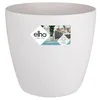 Image de Elho Brussels Rond Roues 40cm Pot de Fleur - Blanc