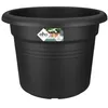 Image de Elho Green Basics Cilinder 55cm Pot de Fleur - Living Noir