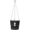 Image de Elho Greenville Suspension 24cm Balconnière - Living Noir