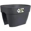 Image de Elho Vibia Campana Flower Bridge 40cm Pot de Fleurs - Anthracite