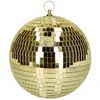 Image de Boland - Boule disco, brillante, diamètre env. 20 cm, Disco Fever, décoration de fête, décoration à suspendre, décoration de fête ou de Nouvel An, Or