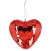 Image de Boland - Sphère disco à coeur brillant, 19 cm, décoration pour fête à thème Disco Fever, décoration à suspendre pour mariage ou Nouvel An
