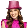 Image de Boland - Chapeau Haut-de-Forme, Taille 59 cm, Chapeau de fête pailleté pour déguisement, Carnaval et soirée à thème