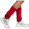 Image de Boland - Jambières pour adultes, couleur unie, taille unique, gants, chaussettes, genoux, années 80, costume, carnaval, soirée déguisée