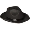 Image de Boland - Chapeau mafia, gangster, Berlin, Babylone, truand, années 1920, feutre, carnaval, Halloween, fête costumée, costume, théâtre, déguisement, Noir