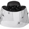 Image de Boland 04120 - Chapeau pour femme, veuve noire, chapeau de sorcière pour femme, couvre-chef pour déguisements de carnaval ou Halloween, accessoires de déguisement