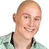 Image de Boland - Perruque chauve en latex pour adultes