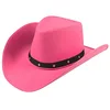 Image de Boland - Chapeau de cowboy Wichita, Chapeau feutre, Shérif, Far West, déguisement, costume, carnaval, fête à thème