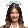 Image de Boland - 13303 - LED Tiara Flocons de neige, serre-tête avec éclairage, accessoire pour costumes, accessoire pour fête à thème, carnaval et JGA