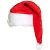 Image de Boland 13403 - Bonnet de Père Noël de luxe pour homme et femme en peluche rouge et blanc et pompon blanc, extra long, agréable pour Noël, chapeau de Père Noël, fête à thème, carnaval, décoration de