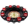 Image de Boland 30850 Jeu à Boire Roulette Casino, diamètre 30 cm, 16 Verres à Liqueur et 2 Boules, fête, Amusant, Boire, Anniversaire