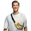 Image de Boland - Sac Banane holographique, rétro, Accessoires pour déguisements de Carnaval, Sac ventral, Accessoires pour Festivals, Carnaval, fête à thème
