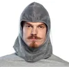 Image de Boland 44025 - Capuche de chevalier pour adultes, cagoule, bonnet pour déguisements de carnaval, accessoires pour costumes médiévaux, déguisement pour carnaval et fête à thème