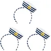 Image de Boland 44356 - Tiara Navy Sailor avec casquette, serre-tête, marin, matelot, marin, marine, accessoire, serre-tête, couvre-chef, costume, fête de carnaval, carnaval