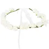 Image de Boland 52222 - Bandeau Ibiza - Guirlande de fleurs - Blanc - Taille unique - Accessoire tropical - Été - Fête à thème, jardin, fête sur la plage