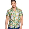 Image de Boland - Chemise Paradise, pour Homme, Multicolore, Chemise, Manches Courtes, Hawaï, Tropical, Plage, été, Vacances, Costume, Carnaval, soirée déguisée, soirée Plage