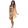 Image de Boland 52230 Jupe hawaïenne style raphia Beige Taille unique