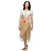 Image de Boland - Jupe hawaïenne, Environ 80 cm, Jupe en Raphia, fête sur la Plage, été, Costume, Carnaval, soirée à thème