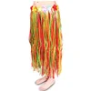 Image de Boland - Jupe Hawaii, env. 80 cm, Jupe en Raphia, fête de Plage, été, Costume, Carnaval, fête déguisée