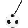 Image de Boland - Gobelet de football To-Go avec paille, 450 ml | Taille 9 cm, gobelets pour fêtes, anniversaires, Championnat d’Europe, Coupe du monde ou fêtes estivales, boissons