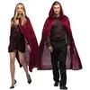 Image de Boland - 70997 - Cape vampire aspect velours pour Halloween, carnaval et déguisements, 170 cm, tunique pour adultes, Bordeaux