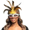 Image de Boland - 71986 - Masque oculaire sorcier vaudou, masque tête de mort, accessoires pour costumes, carnaval, fête à thème et Halloween
