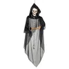 Image de Boland 72007 crâne fantôme Décoration 150 cm, Gris/Noir