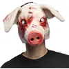 Image de Boland 72346 - Masque d'horreur de cochon ensanglanté pour déguisements, peluche pour Halloween et le carnaval, animal