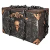 Image de Boland 73049 - Coffre au trésor interactif - Dimensions : 50 x 31 x 31 cm - Avec lumière, mouvement sonore - Fonctionnement à piles - Objet de décoration - Pour Halloween, carnaval, fête à thème