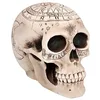 Image de Boland 73081 - Déco tête de mort squelette, 20 cm, Figurine de décoration, Crâne d'astronomie, Décoration, Halloween Deko, Party Deko