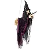 Image de Boland - 73091 - Sorcière volante, 65 cm, décoration à suspendre pour Halloween, décoration de fête, décoration d'horreur pour le carnaval et la fête à thème