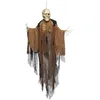 Image de Boland - 73114 - Décoration d'horreur suspendue avec LED et son, 160 cm, décoration de fête à piles pour les fêtes à thème et Halloween
